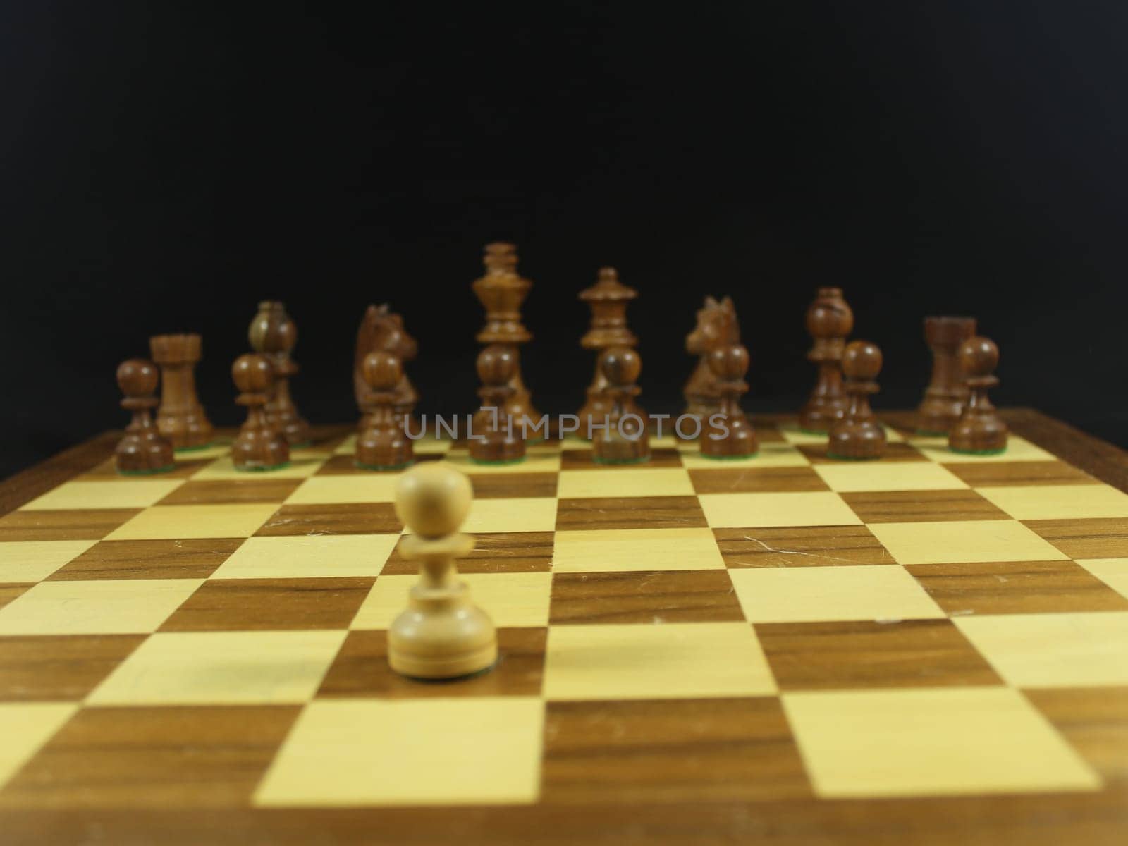beautiful chess game with different figures strategy fun culture