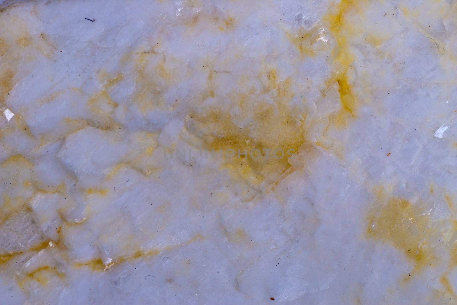 Baryte stone in a closeup
