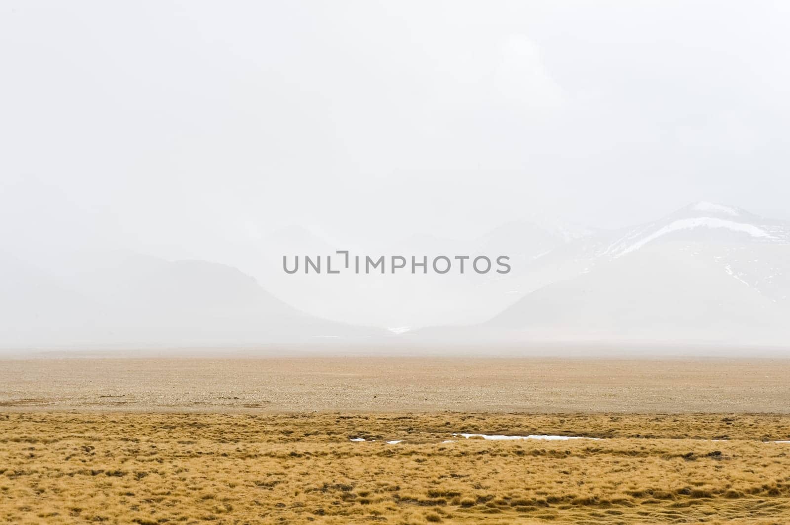 The nature of Tibet. Landscape of the Himalayas.