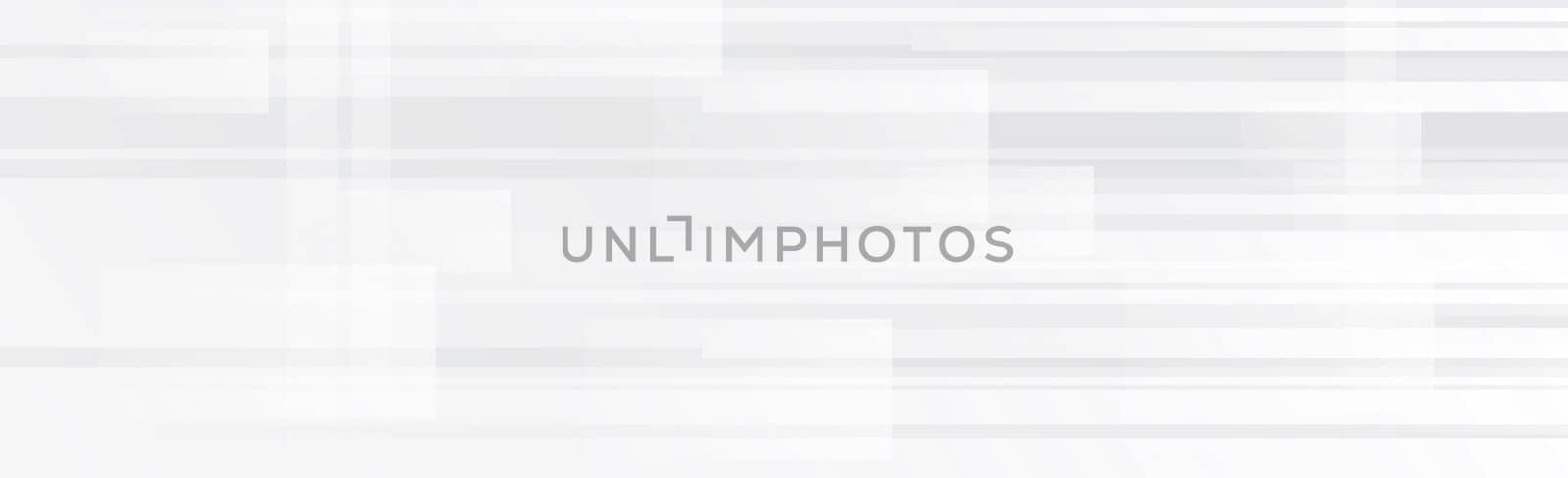 White vector panoramic background with wavy lines and shadows