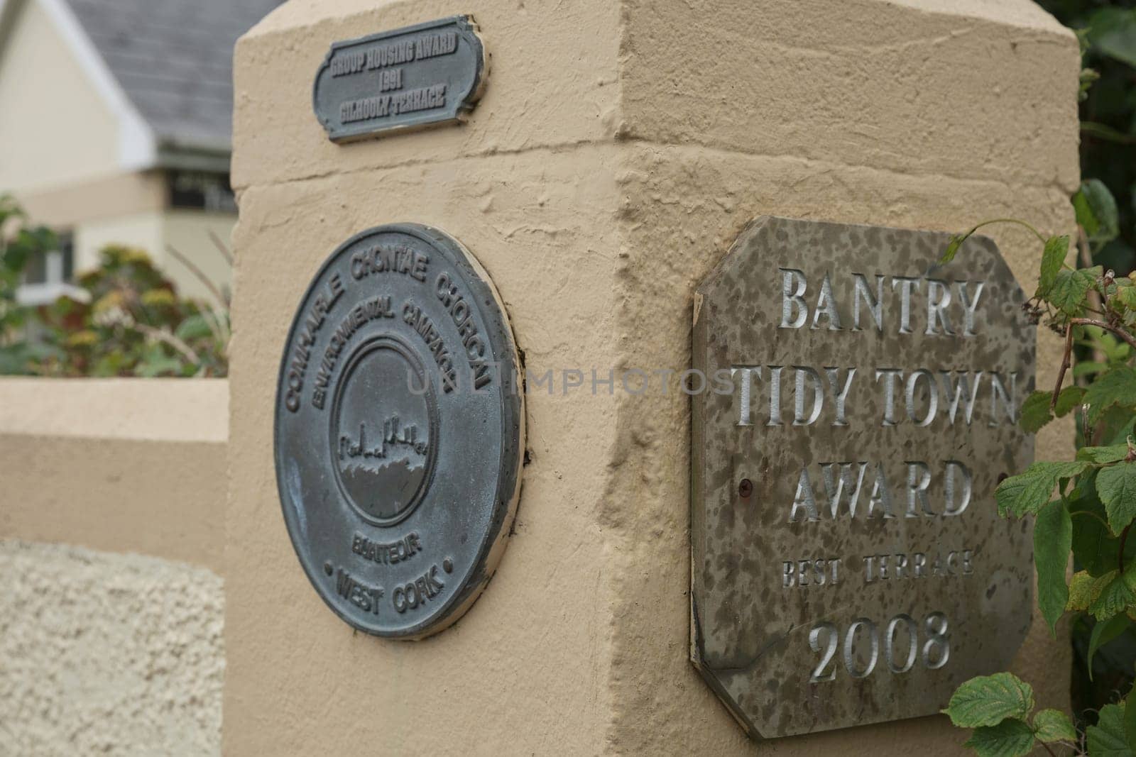 Bantry in Ireland received an award as a one of National Tidy Towns Gold Medal Winners.