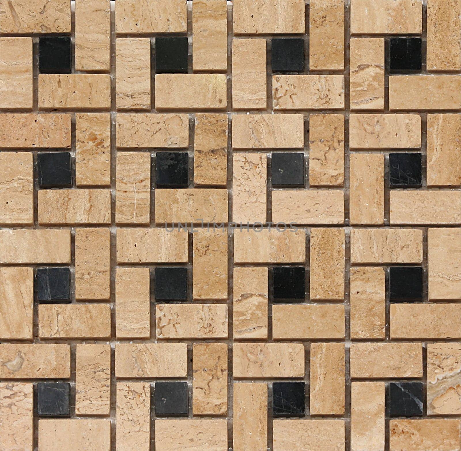 The background is the texture of the tile. The pattern and texture of the tile is construction.
