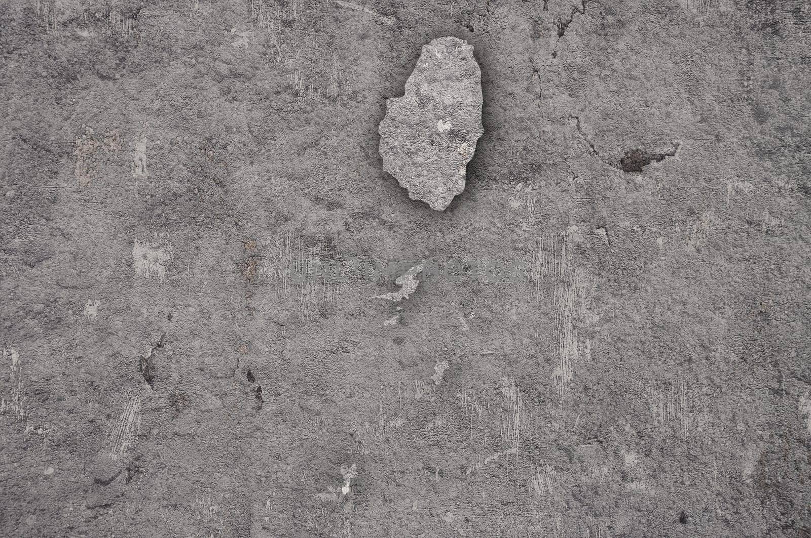 Map of Saint Vincent and the Grenadines on weathered concrete