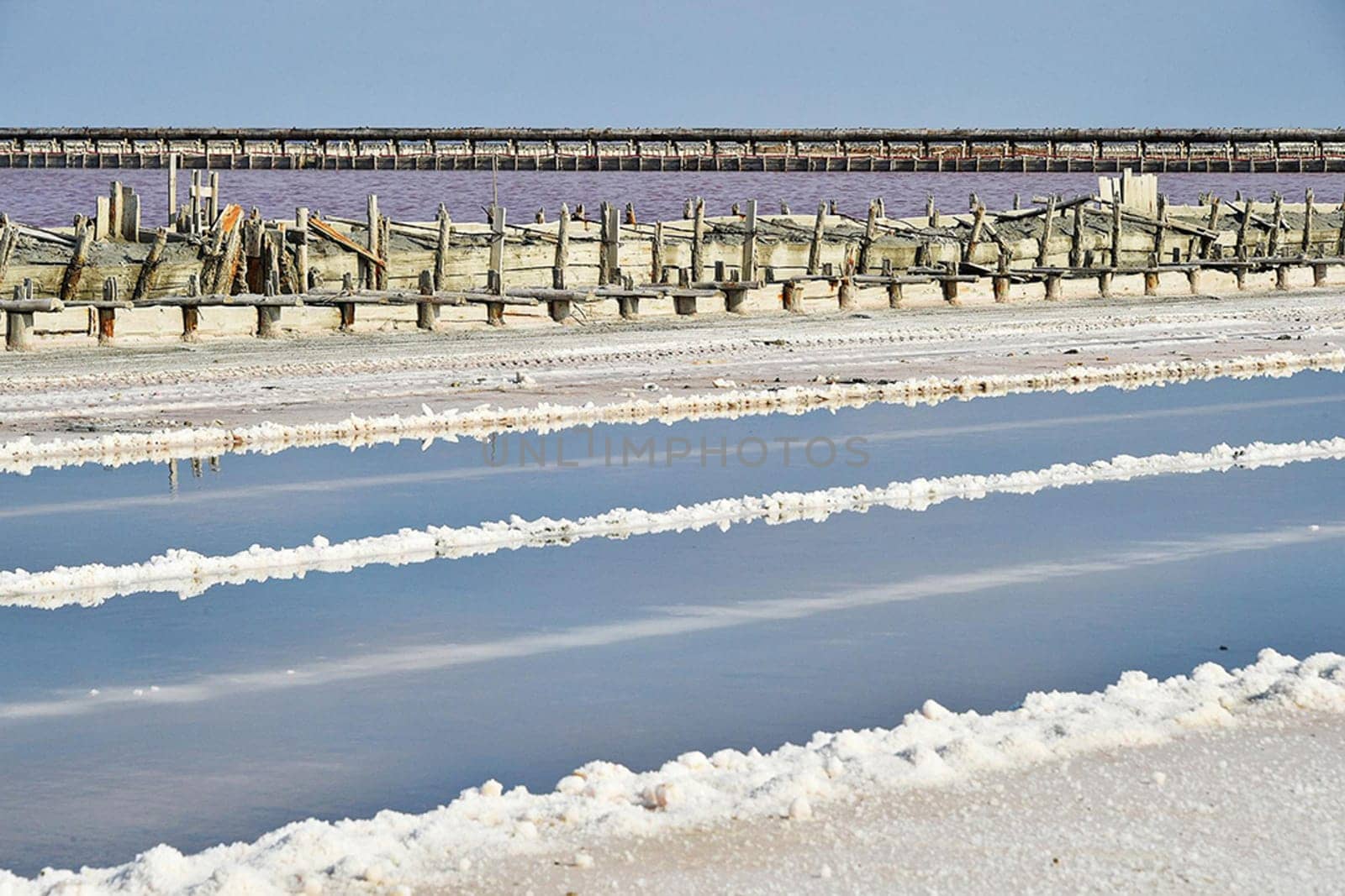 Deposit of table salt. Salt extraction. Deposit of table salt. Salt extraction.