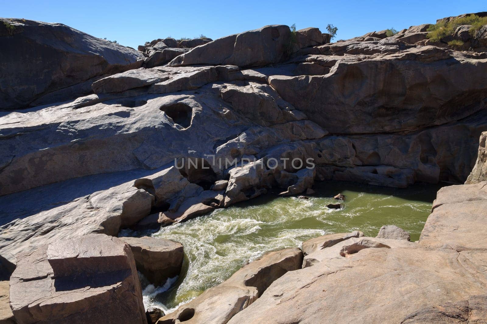 A view from Augrabies falls, South Africa