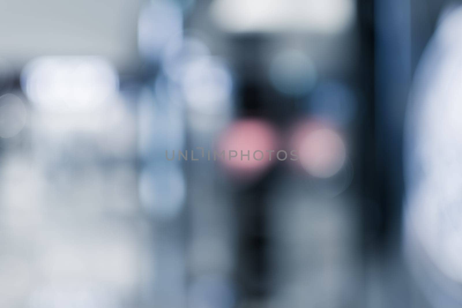 Abstract background of shopping mall, shallow depth of focus.