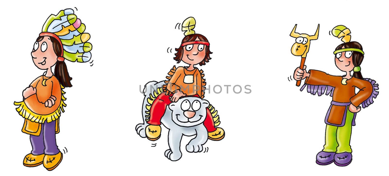 bambini,paesaggi,animali,illustrazioni,bambini