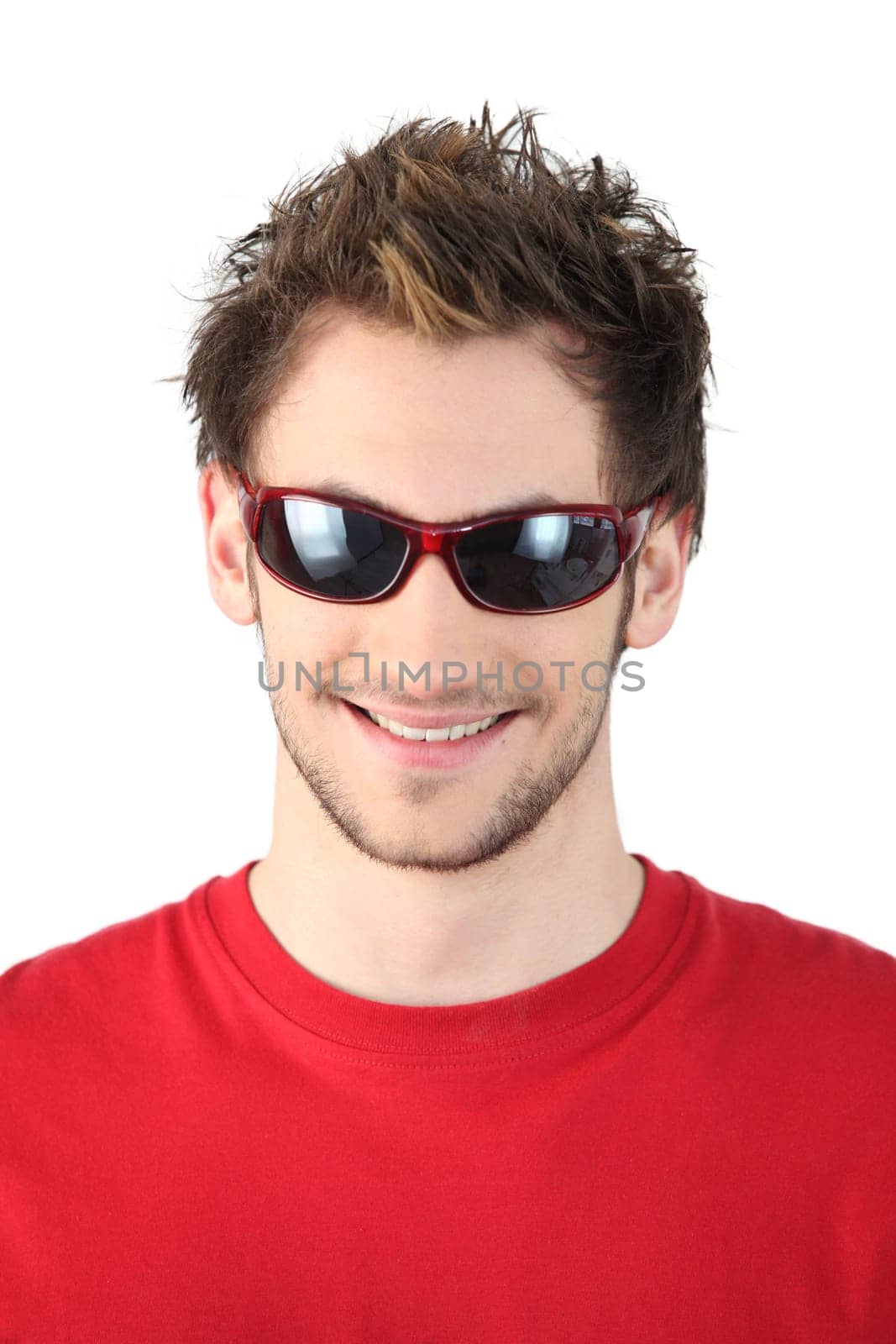 Cool dude in sunglasses