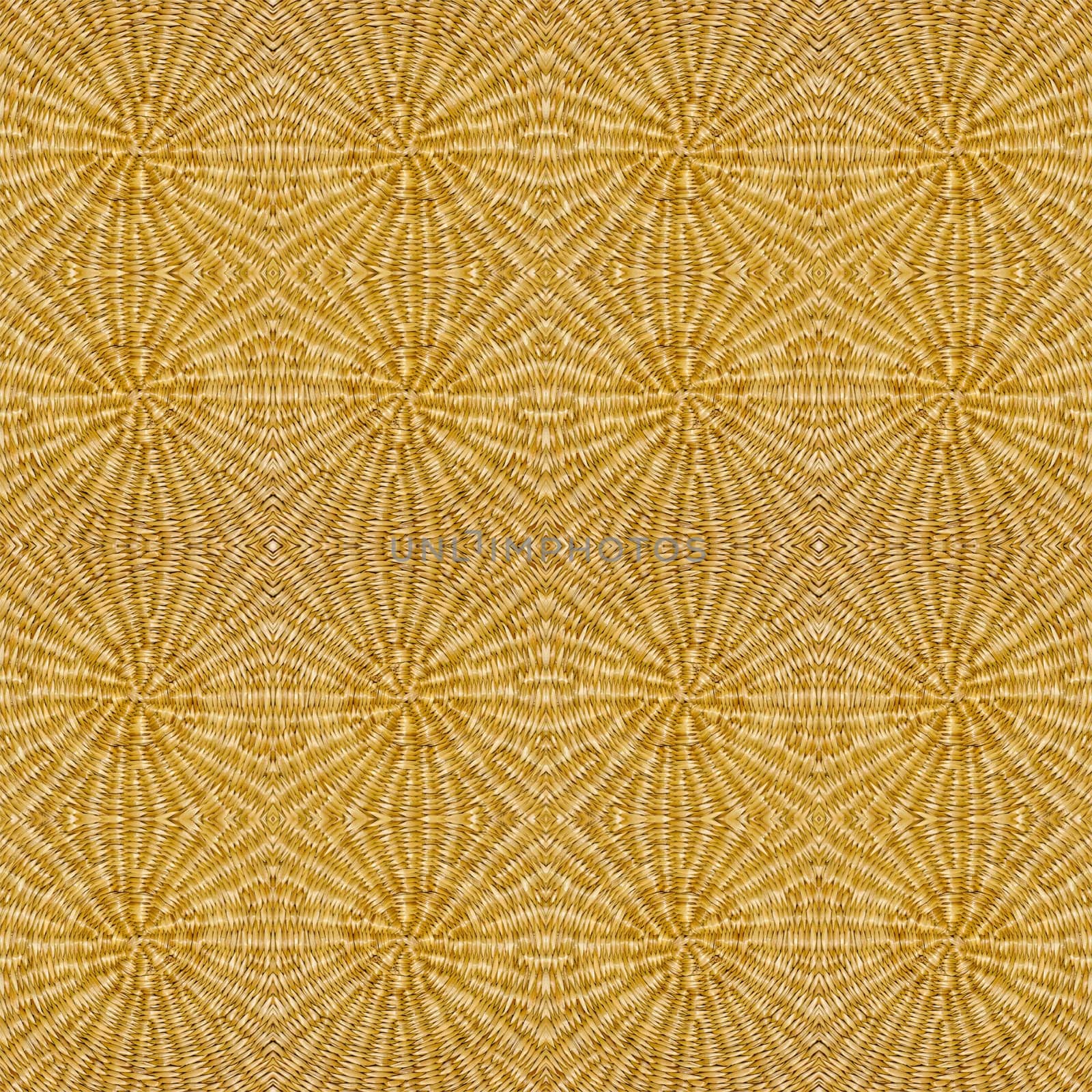 Abstract background of straw woven pattern texture