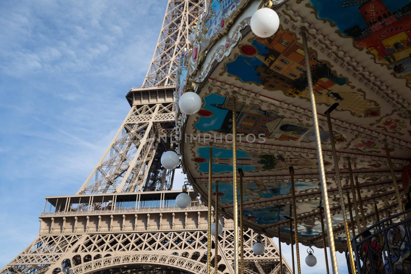 The main attraction of Paris - The Eiffel Tower