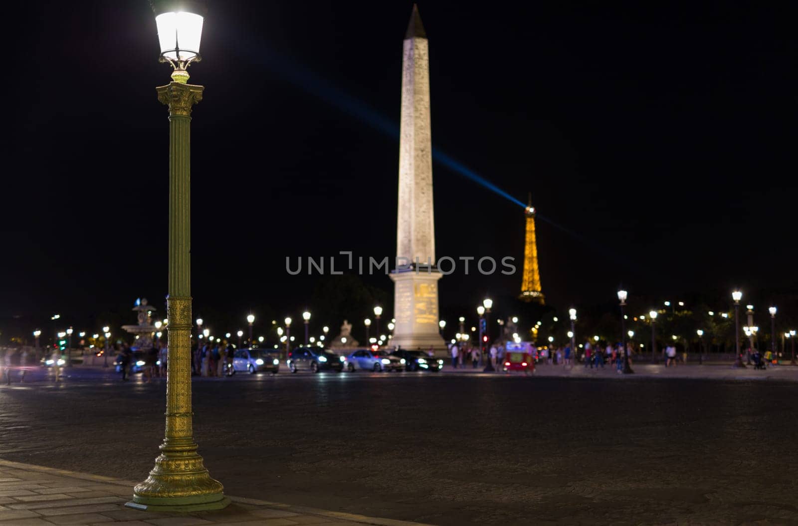 The beautiful Place de la Concorde in Paris