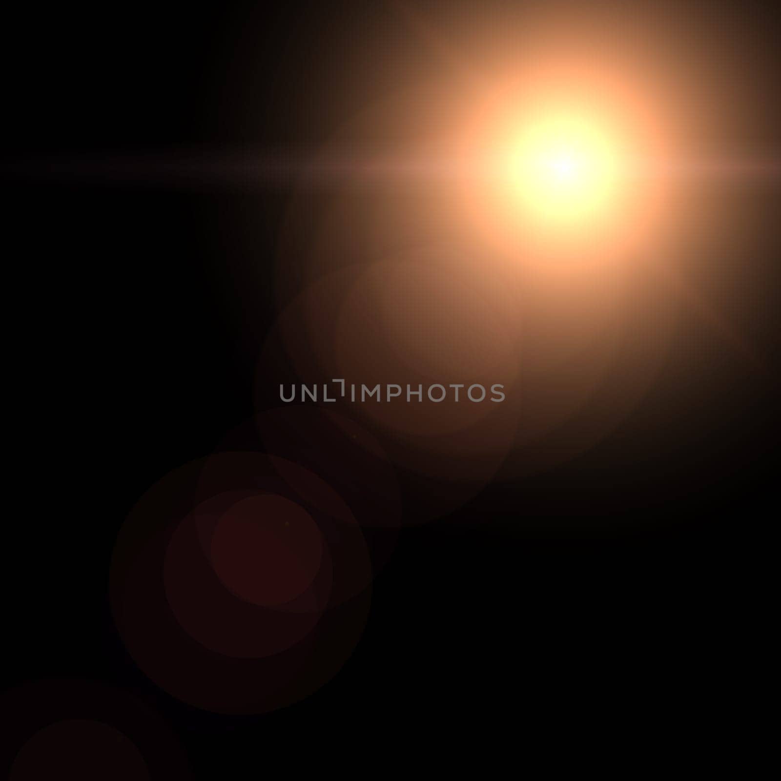 a overlay Lens flares with flash lights