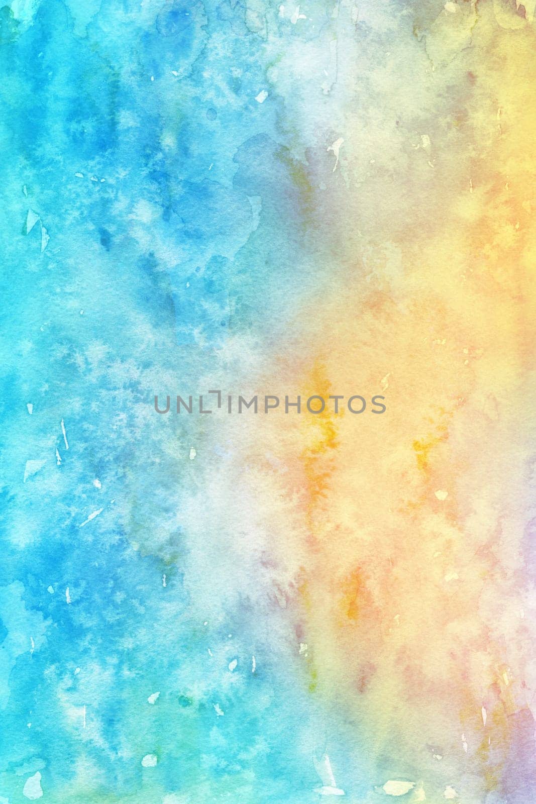Watercolor texture background very colorful