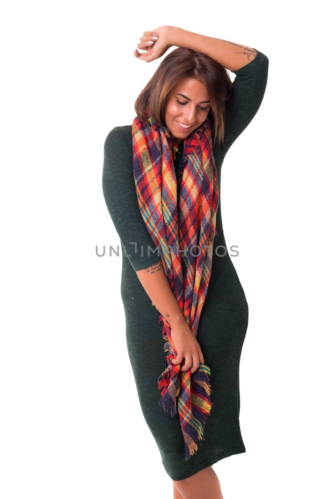 Studio shot of a beautiful african woman