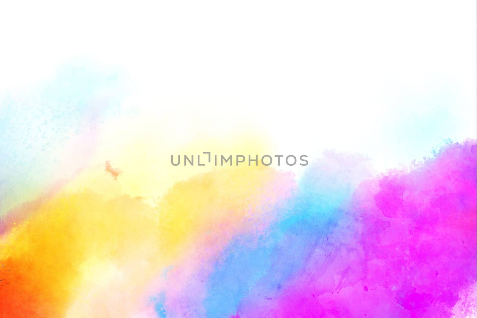 a Watercolor texture background colorful splash