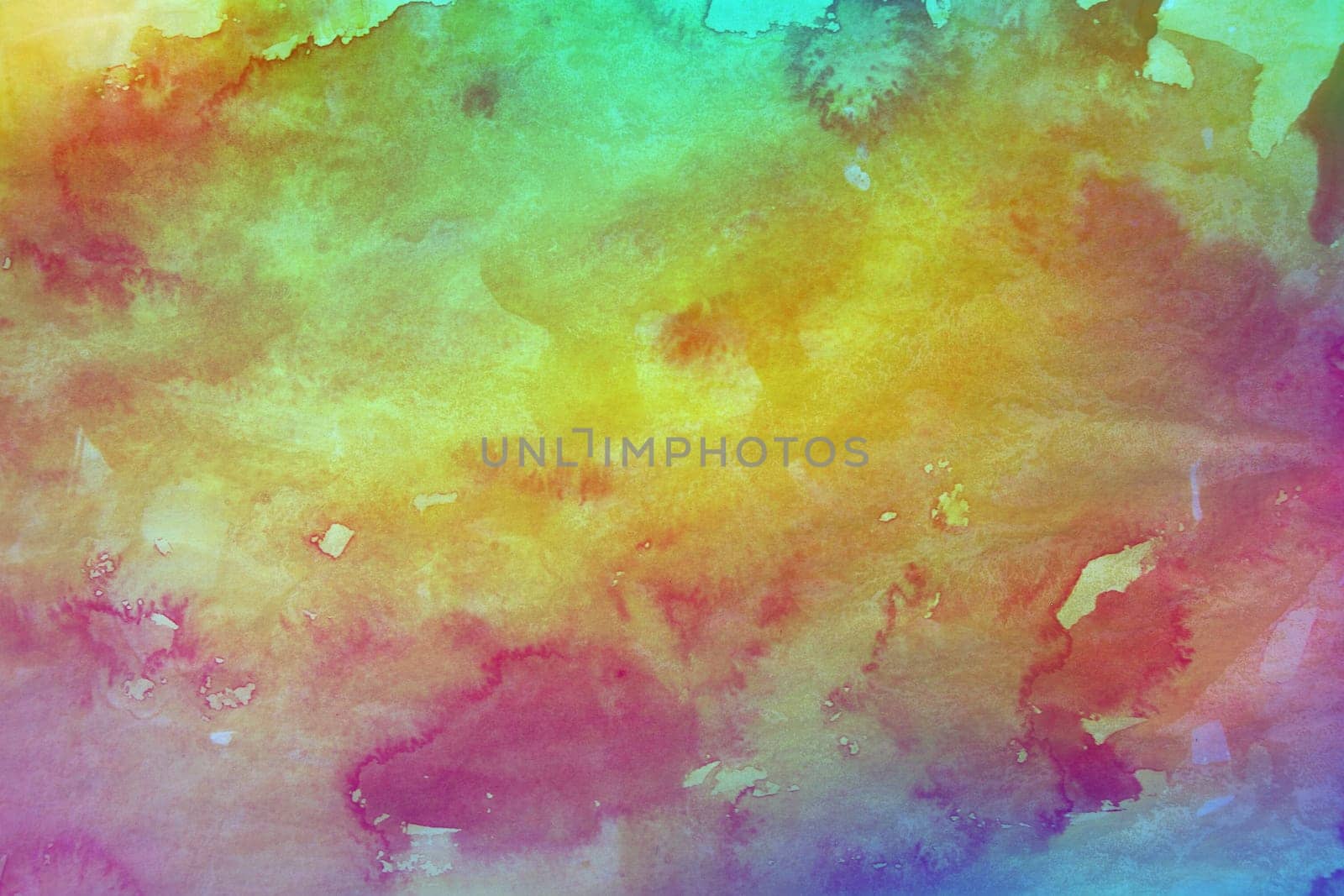 a Watercolor texture background colorful splash
