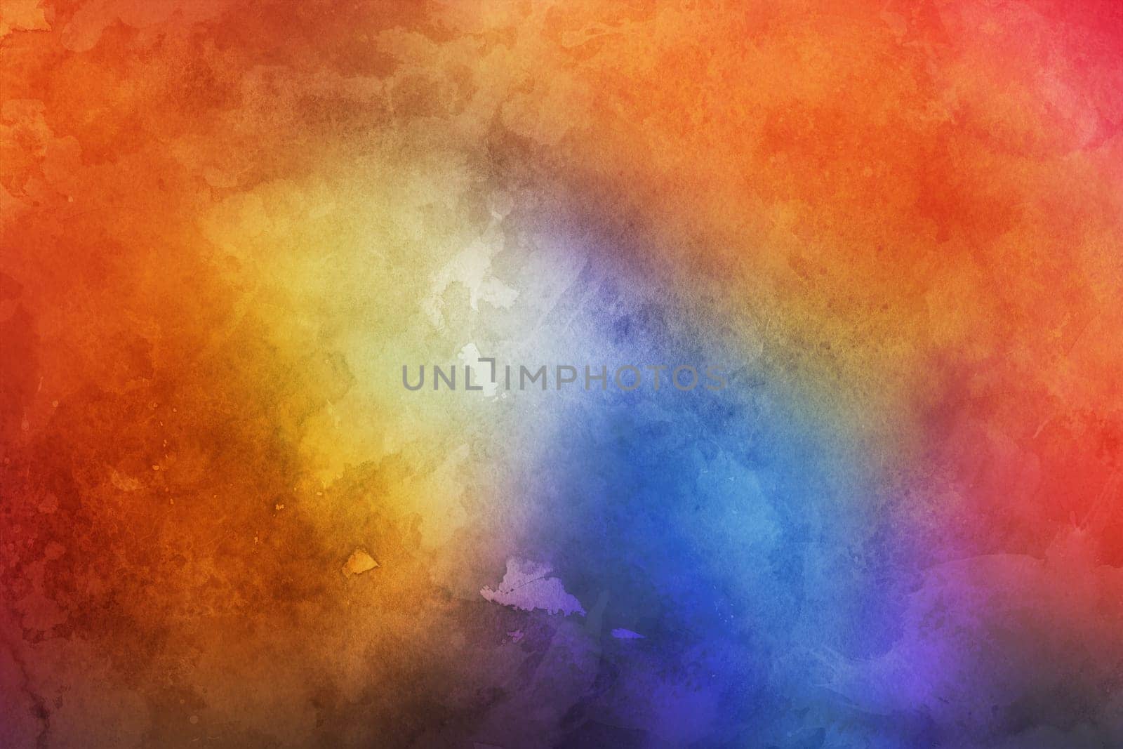 a Watercolor texture background colorful splash