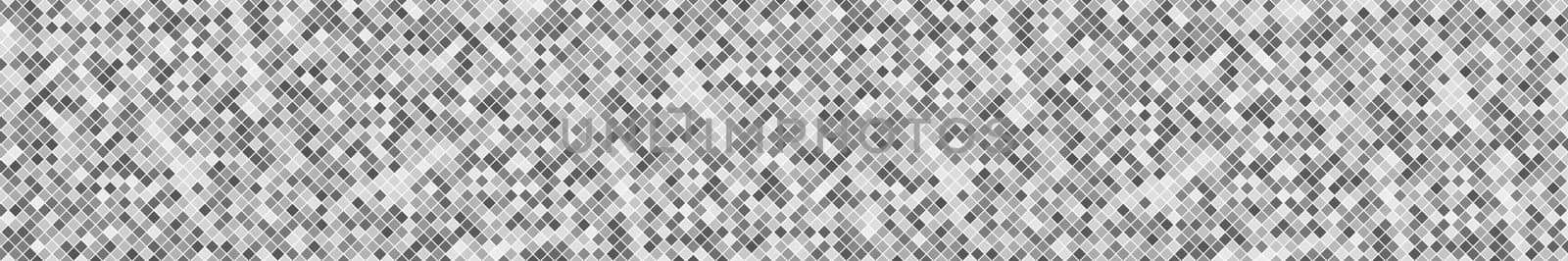 Abstract gray background from rhombuses of different colors - Vector illustration