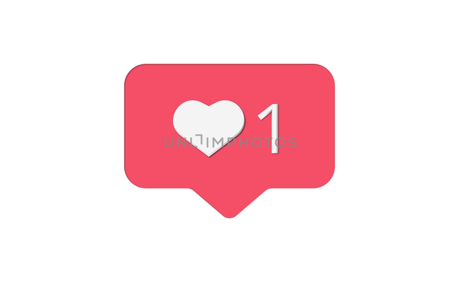 Social networks like on white background - Vector illustration
