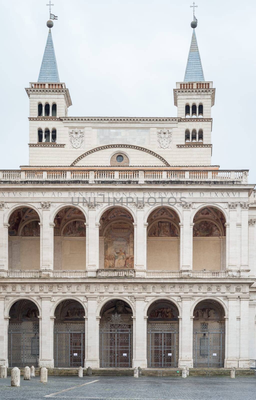 Particulars of San Giovanni in Laterano in Rome Italy