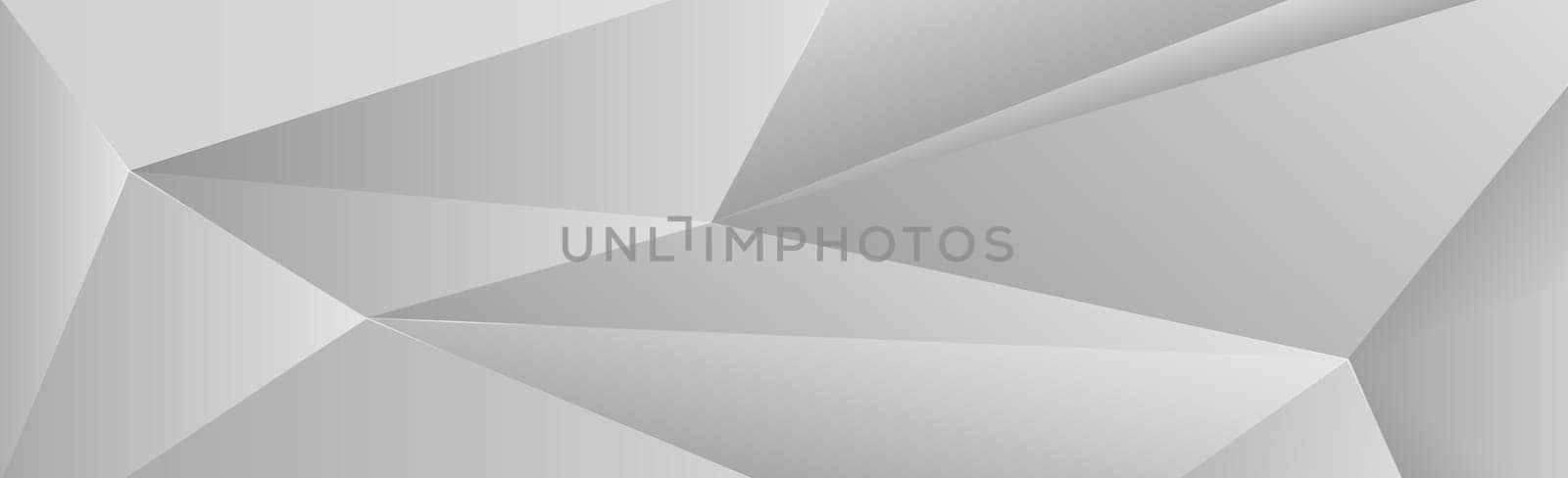 Abstract gray triangles background in different sizes - illustration