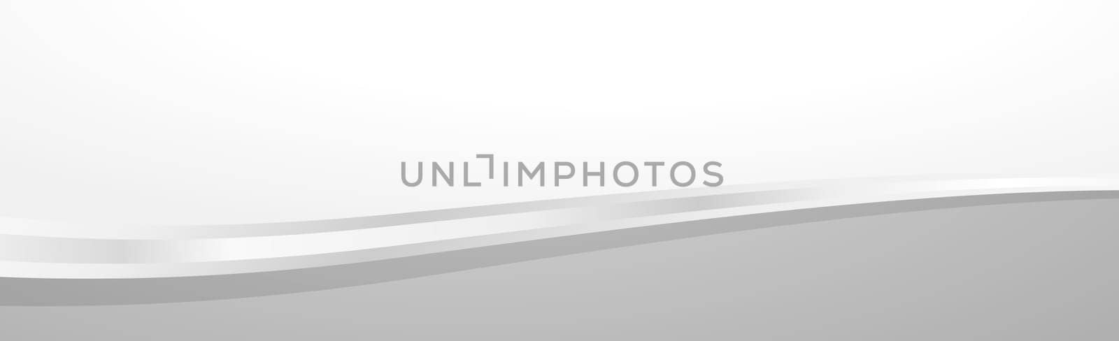 White vector background with wavy lines and dots - illustration