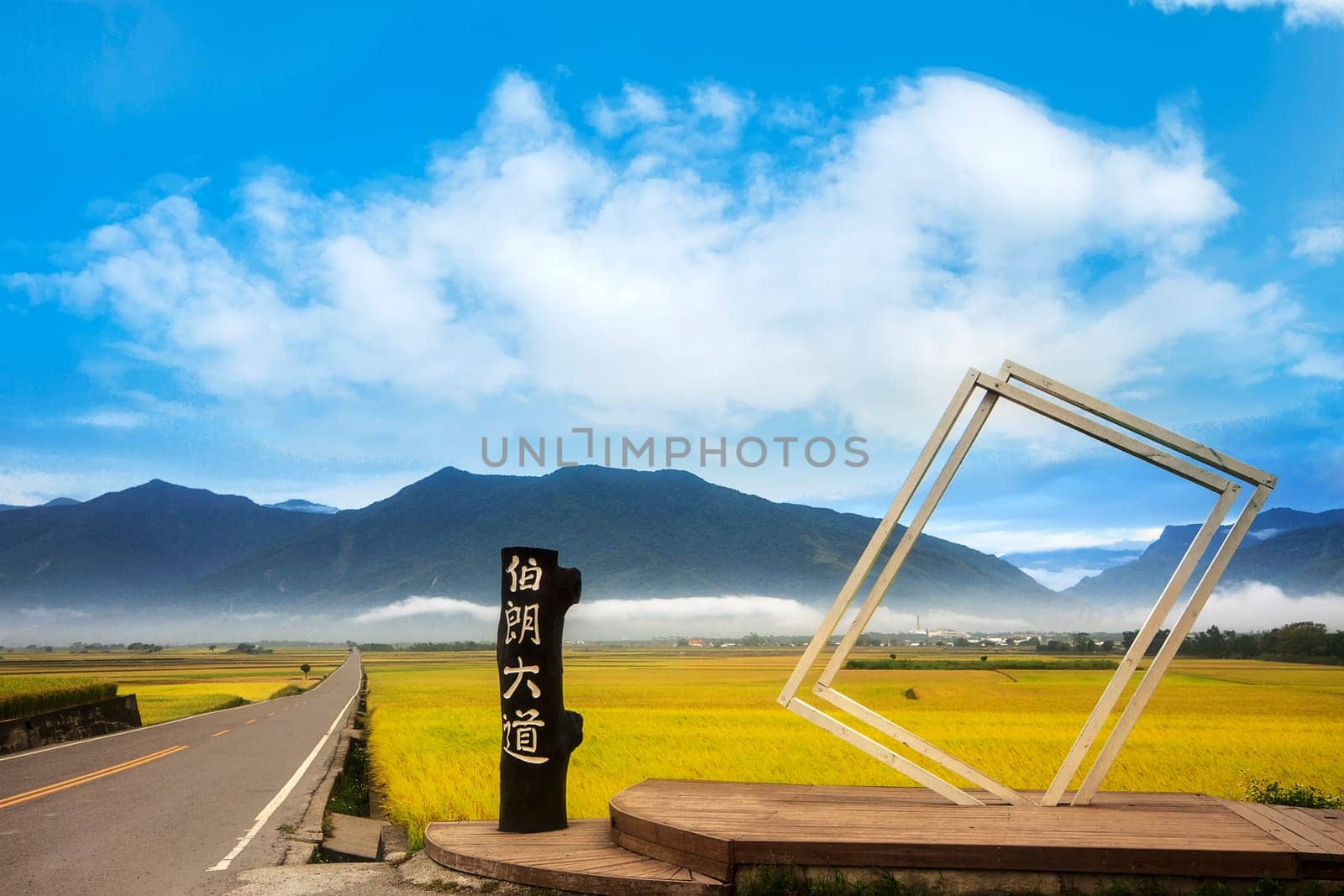 The bishop wood on Brown Avenue, Chishang, Taitung, Taiwan