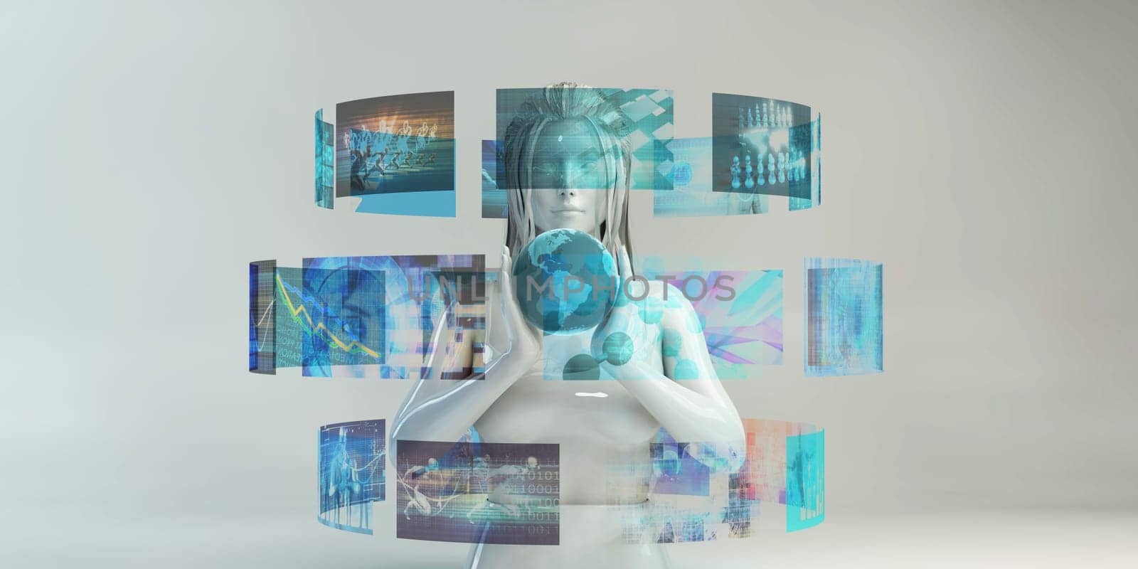 Holographic Interface as a Hologram GUI System Concept