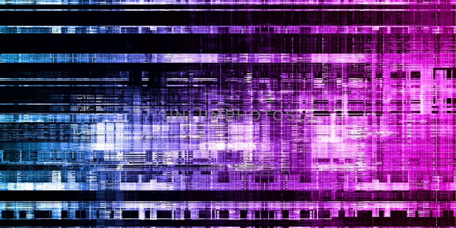 Digital Abstract Background with Multimedia Technology Art