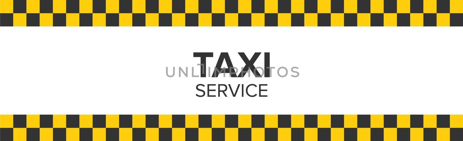 Abstract background in the style of a taxi - Vector illustration