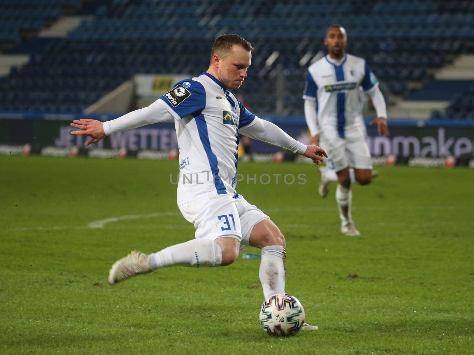 deutscher Fußballer Nico Granatowski 1.FC Magdeburg DFB 3.Liga Saison 2020-21