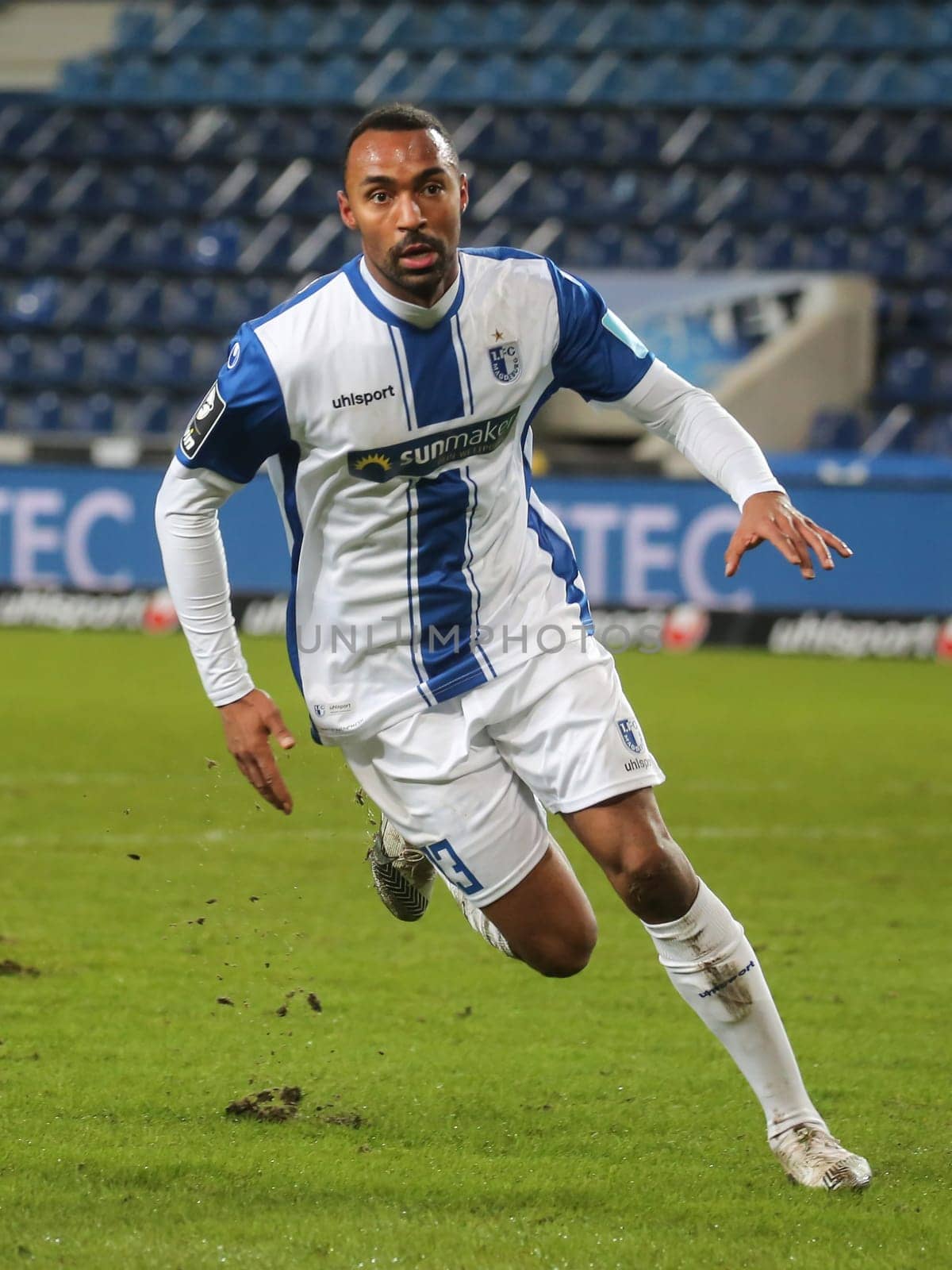 deutsch-senegalesischer  Saliou Sané 1.FC Magdeburg DFB 3.Liga Saison 2020-21