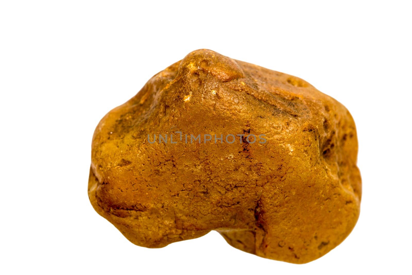 Chalcedony on a white background