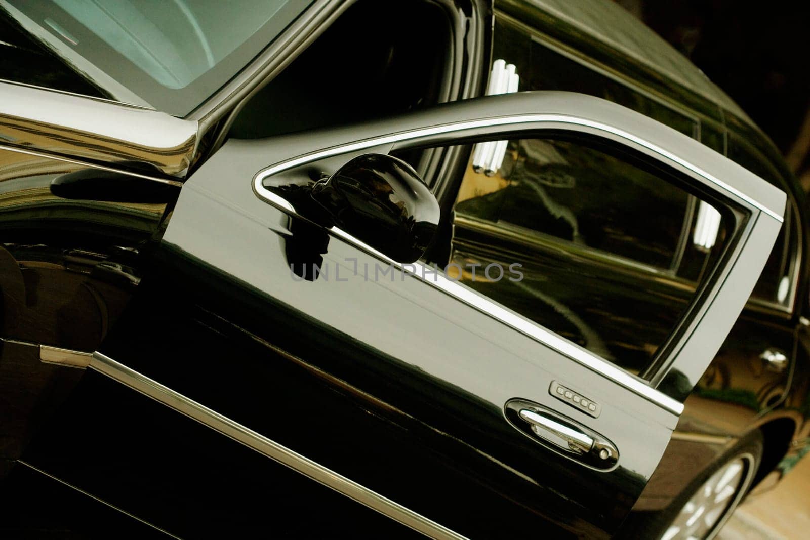Close-up of a car, Las Vegas, Nevada, USA