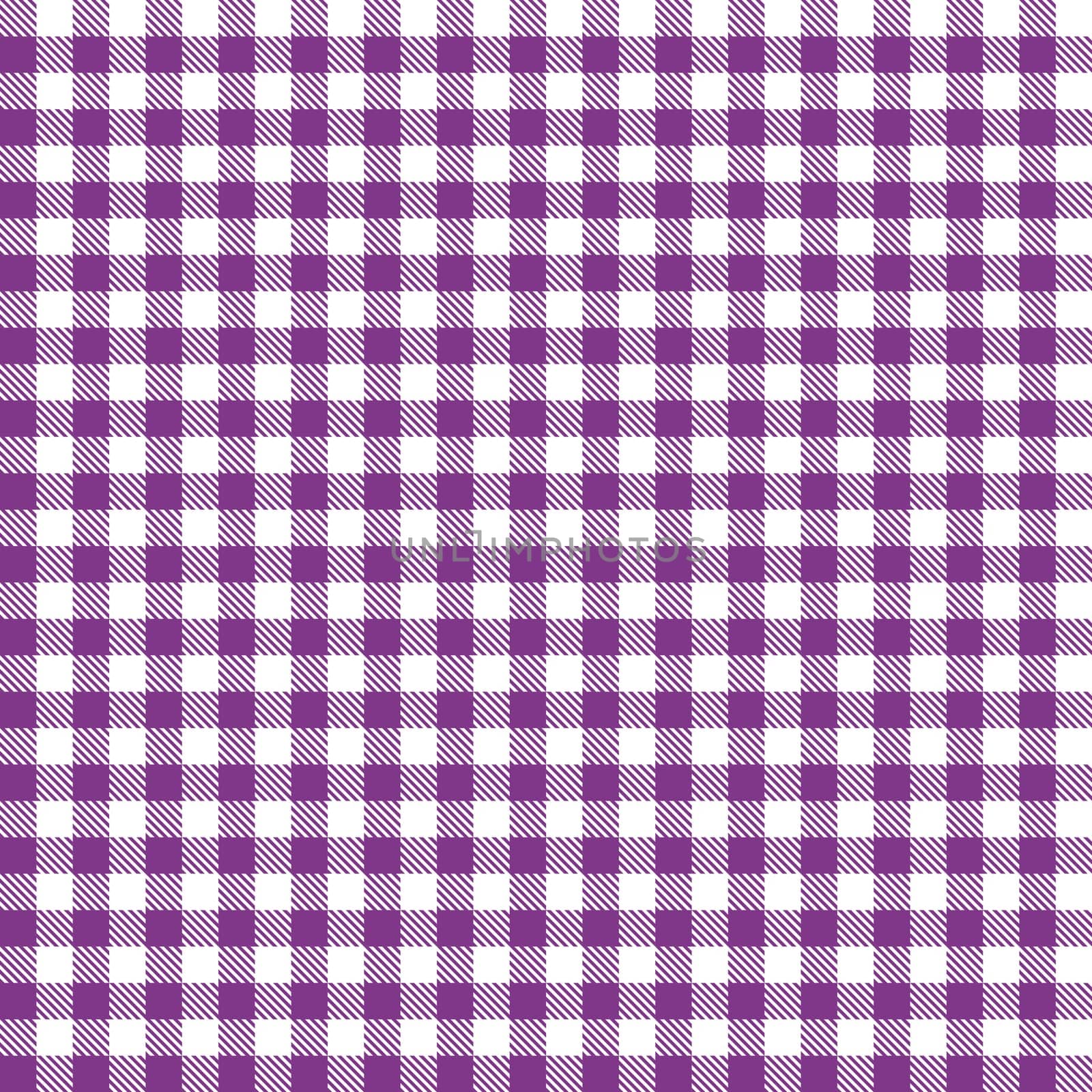 Plaid tablecloths pattern LILA - endless