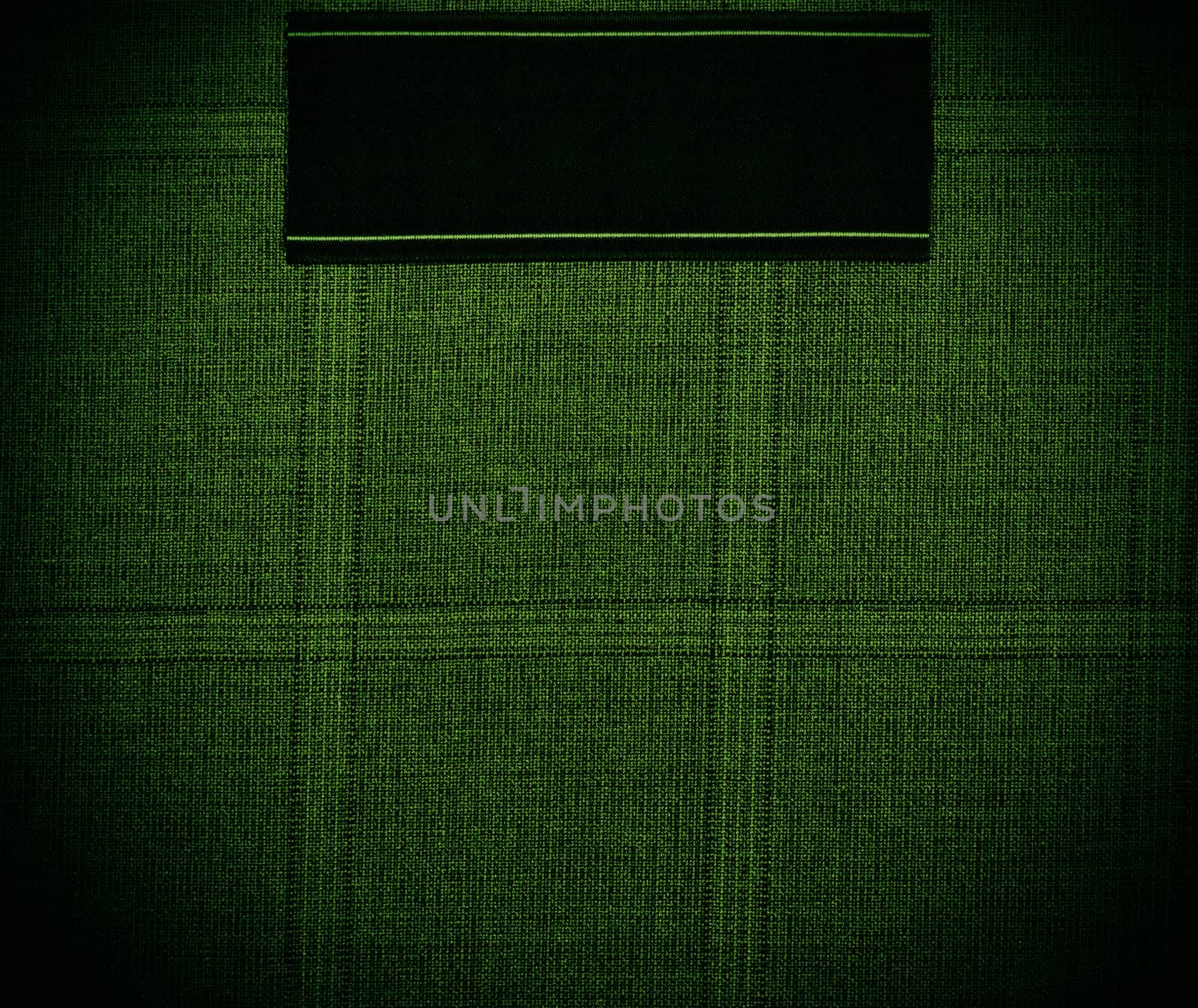 dark green background of textile texture. close up