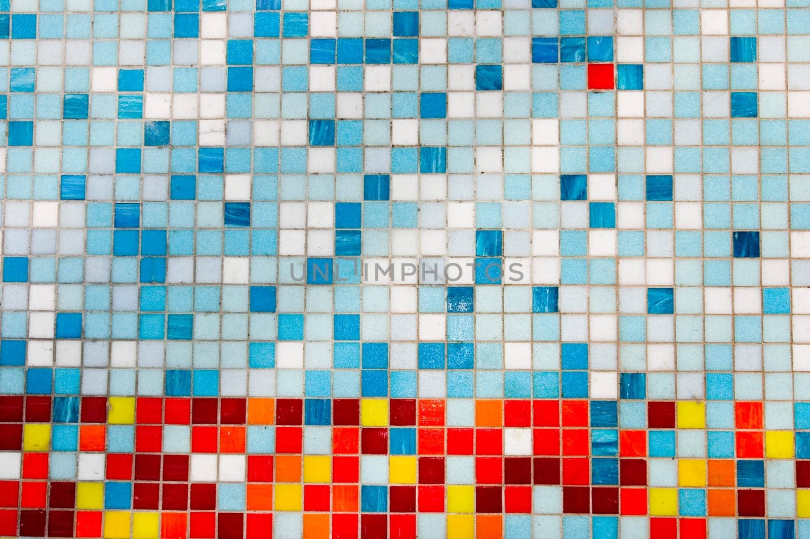 Close-up of mosaic tile