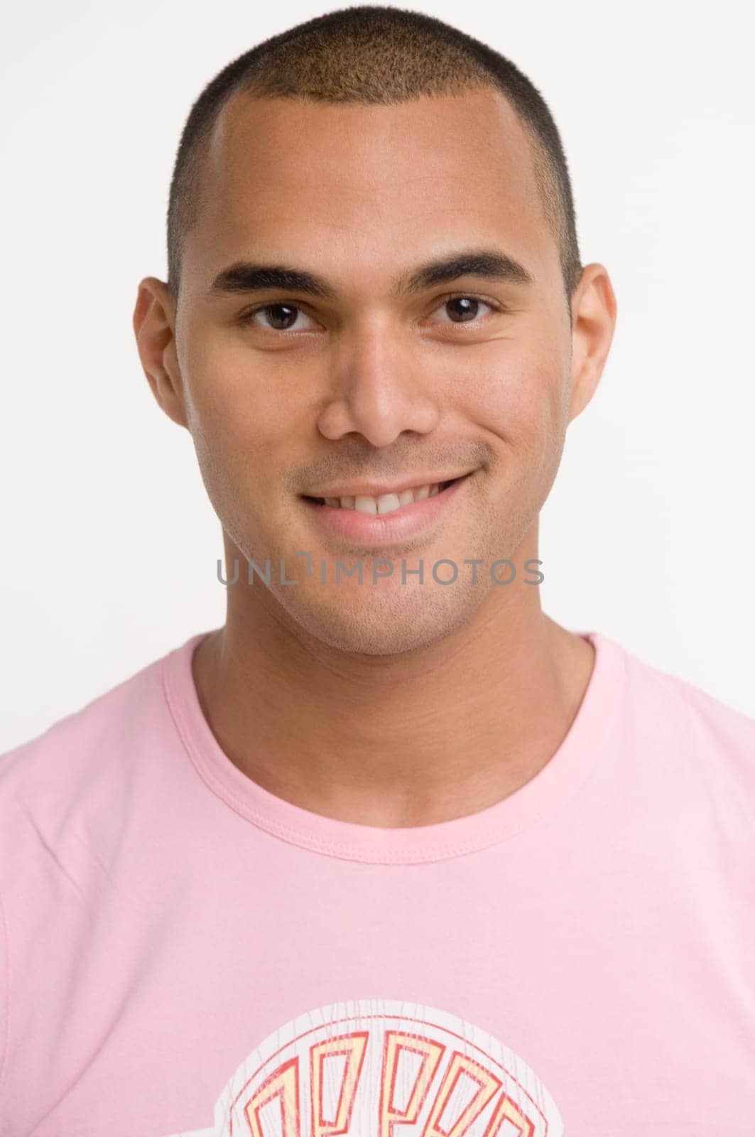 Portrait of young man looking at camera