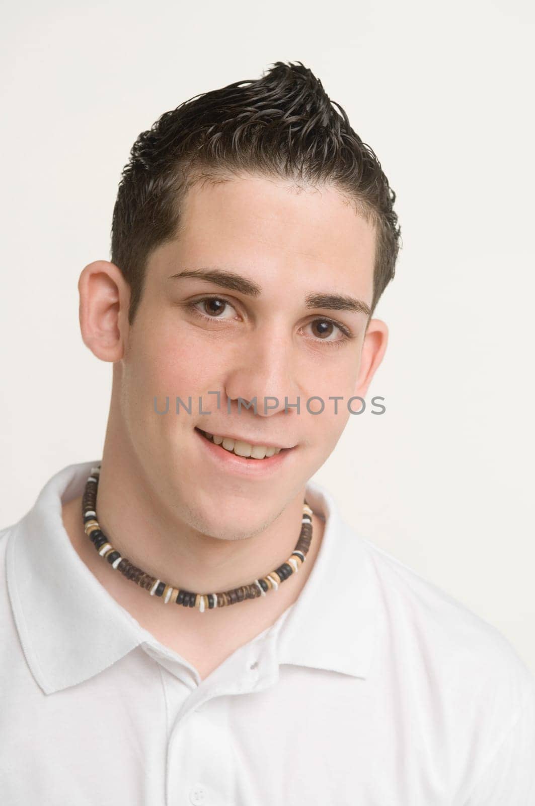 Portrait of young man