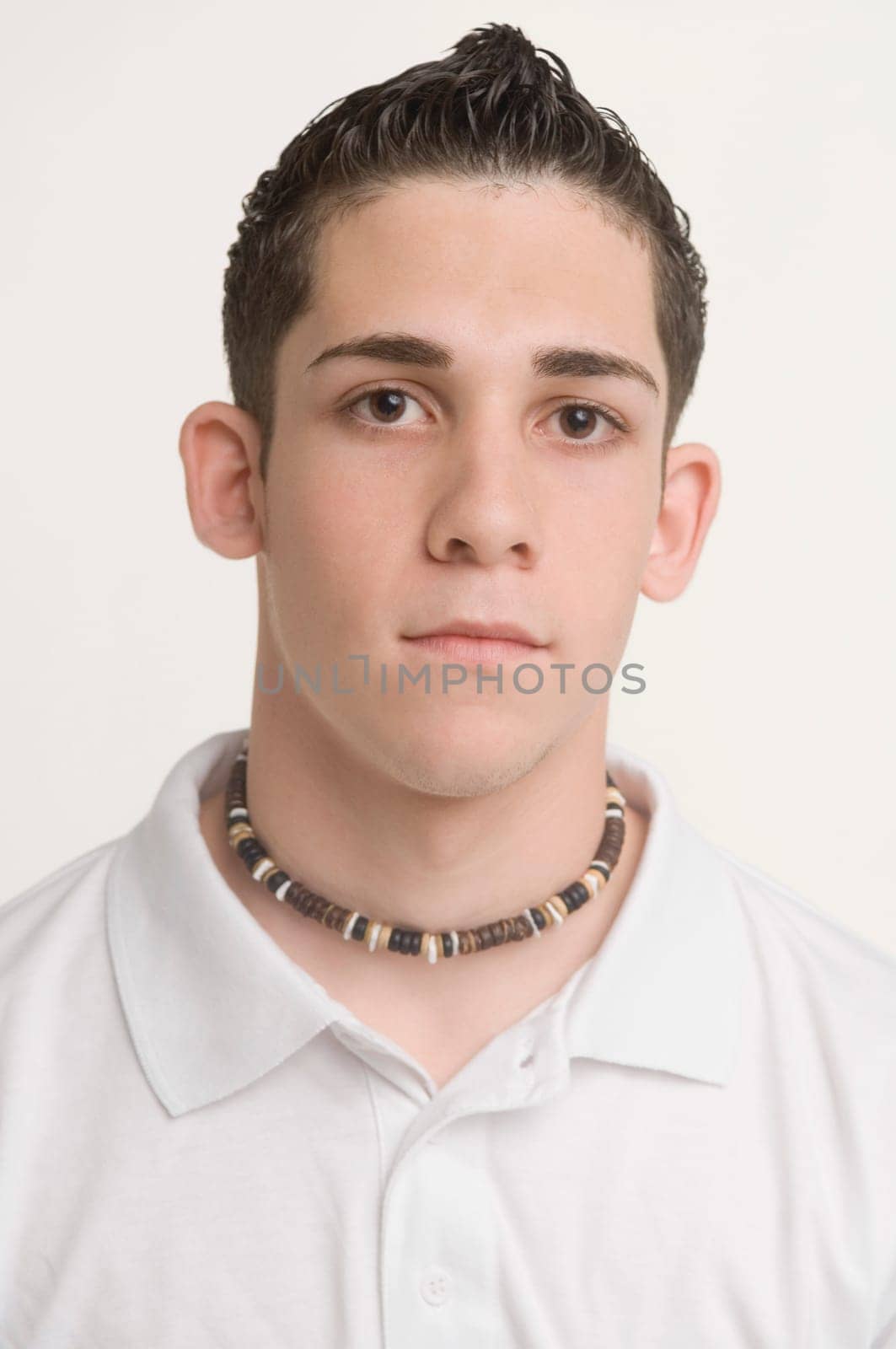 Portrait of young man