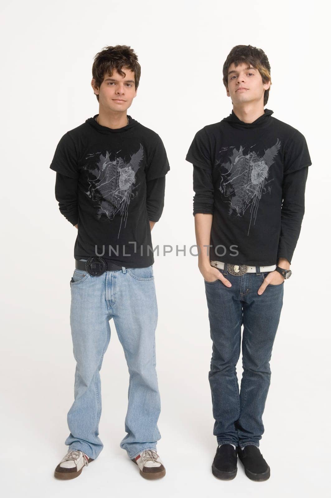 Portrait of twins