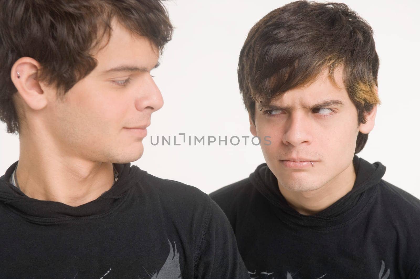 Portrait of twins