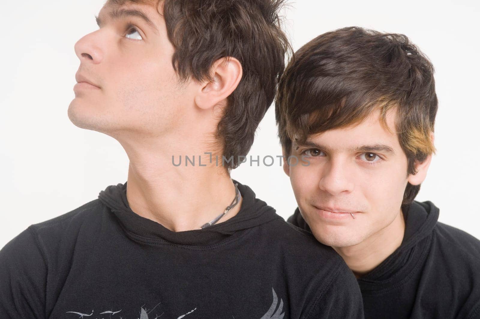 Portrait of twins