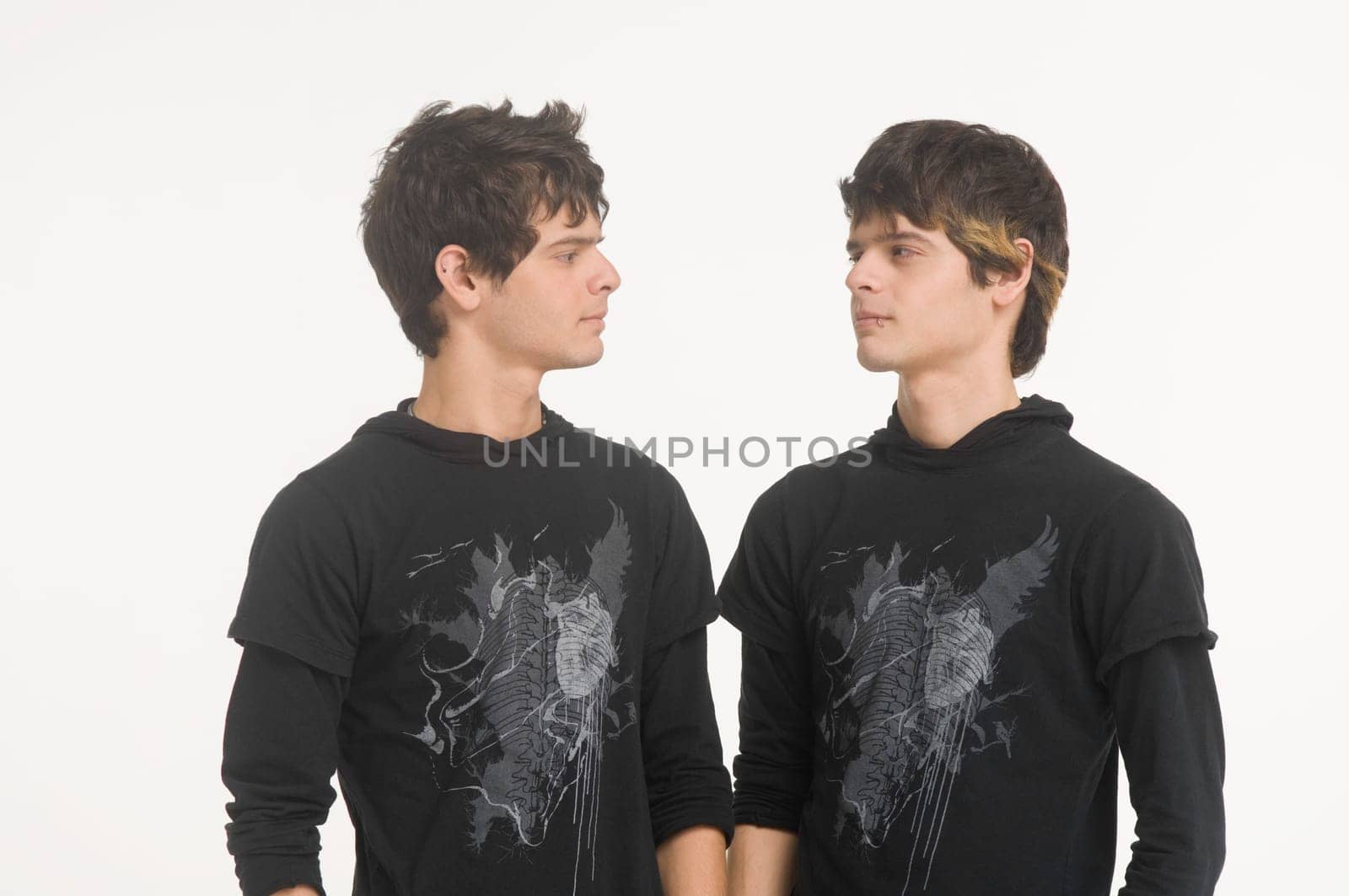 Portrait of twins