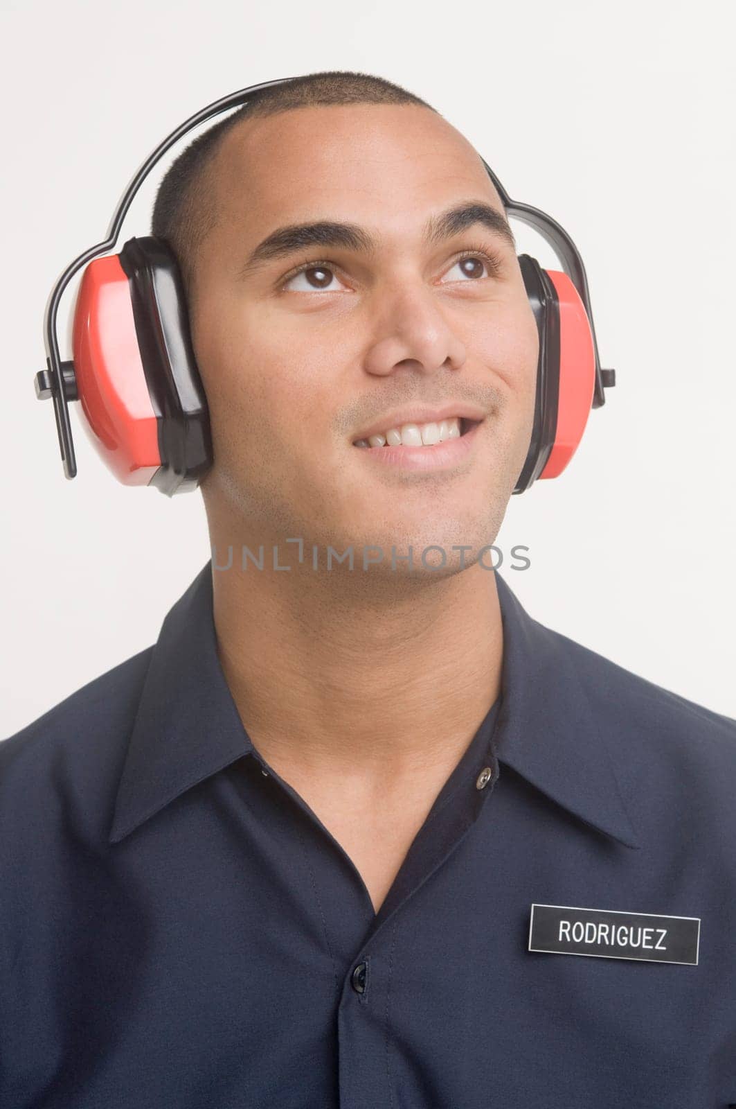 Portrait of airport ground traffic controller