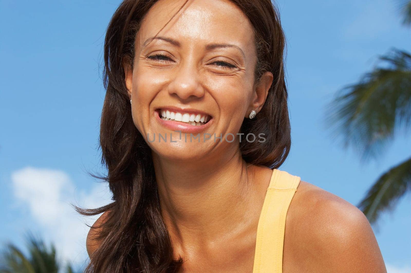 Portrait of a mature woman smiling
