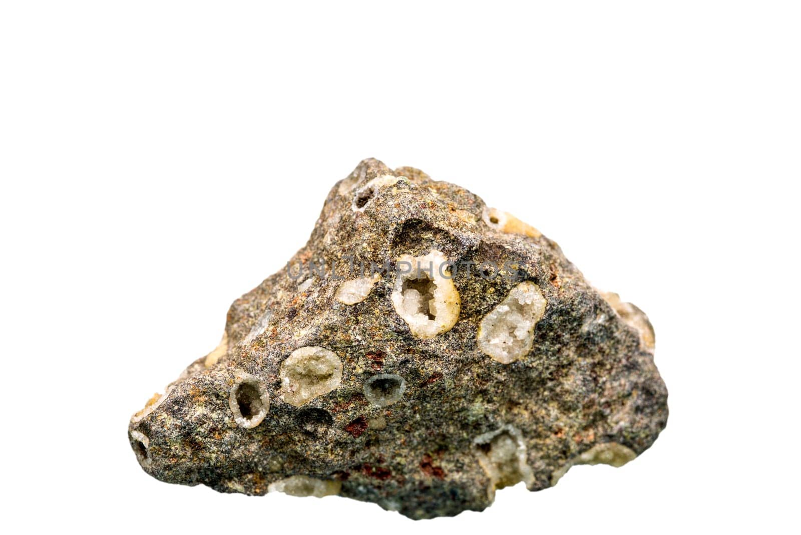 Halite on a white background
