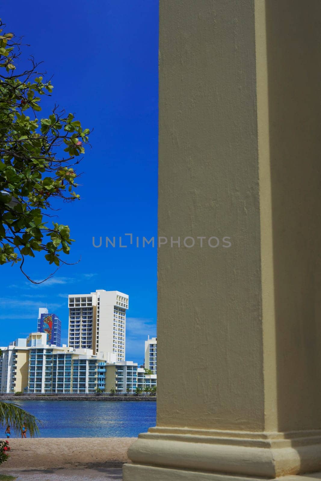 Buildings at the waterfront, San Juan, Puerto Rico