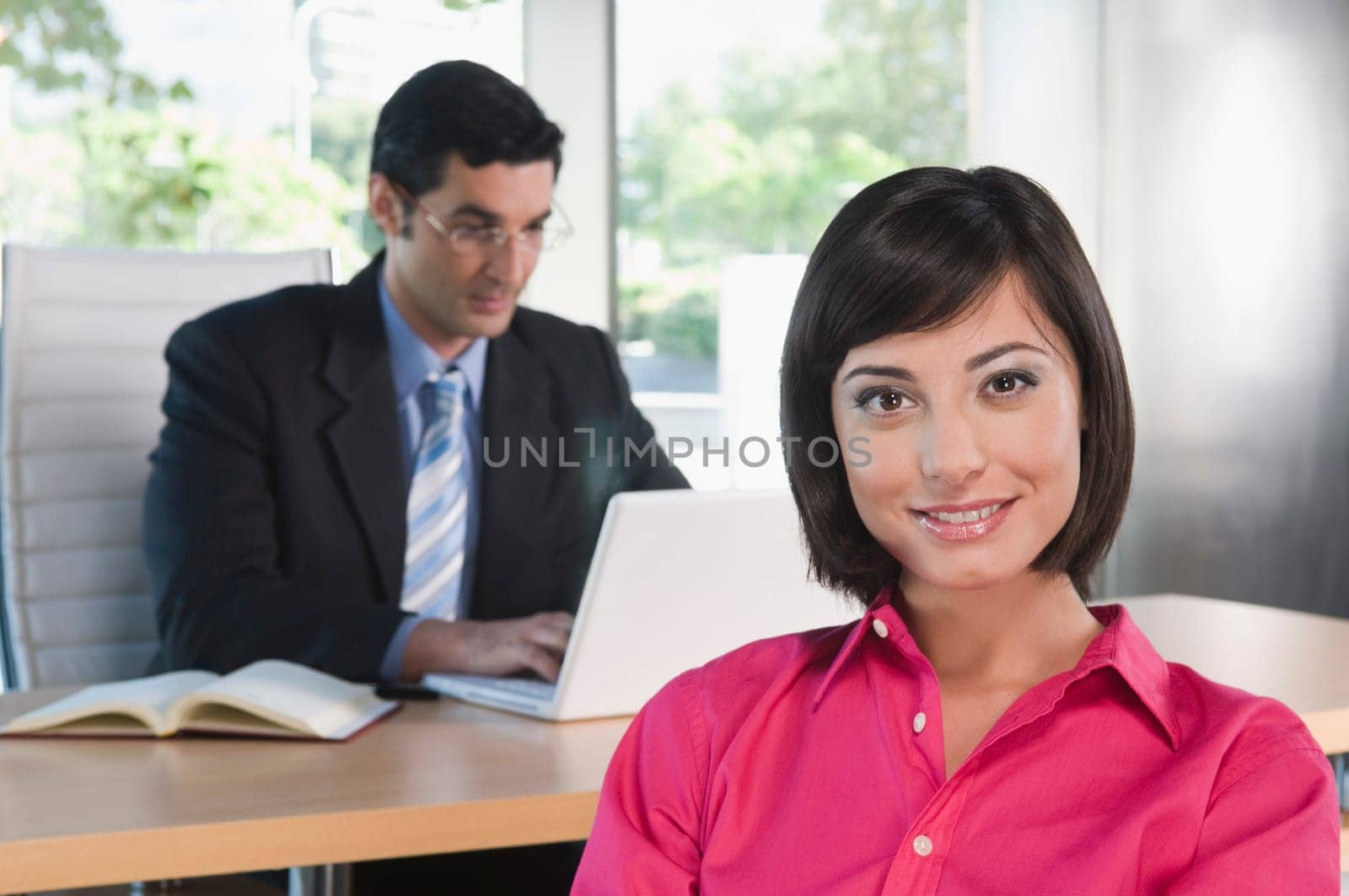 business executives in an office
