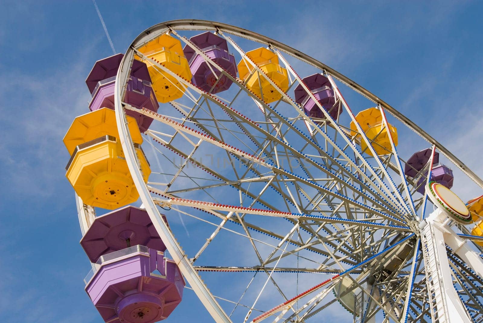 Rides on Santa Monica Pier, California